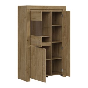 TO DO 98x156x42cm Spanplatte Beige Petits meubles Möbel Esszimmermöbel Geschirrschränke