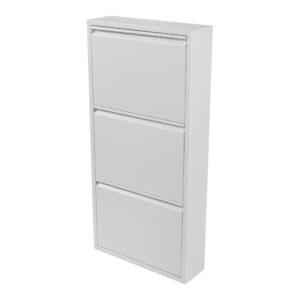 Wohnli Möbelsuche - Schuhschrank aus Metall 104 x 50 x 15 cm