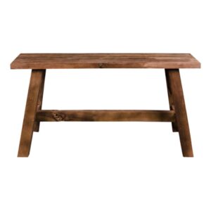 Bank Billy 90x45x25cm Holz Braun ebuy24 Möbel Esszimmermöbel Stühle