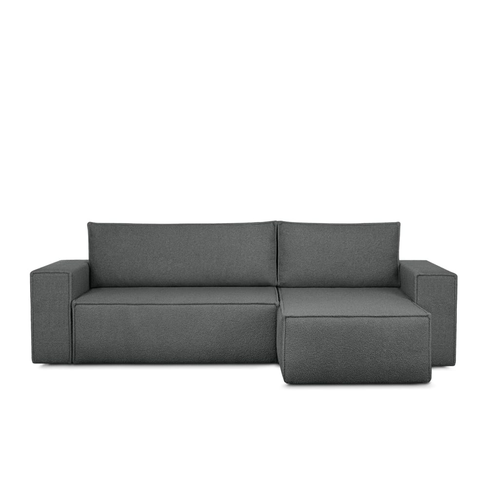 Wohnli Möbelsuche - Ecksofa Big links/rechts aus Bouclé-Stoff
