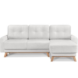 Wohnli Möbelsuche - Ecksofa rechts mit ausziehbarer Schlaf- und Liegefläche