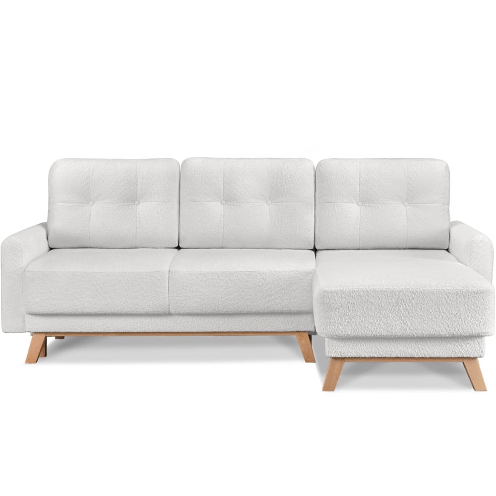 Wohnli Möbelsuche - Ecksofa rechts mit ausziehbarer Schlaf- und Liegefläche