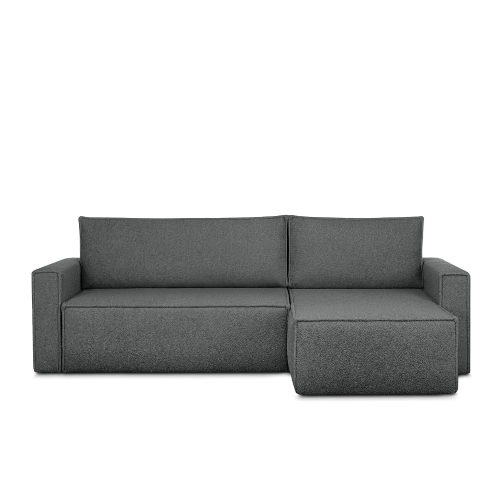 Wohnli Möbelsuche - Ecksofa Big links/rechts aus Bouclé-Stoff