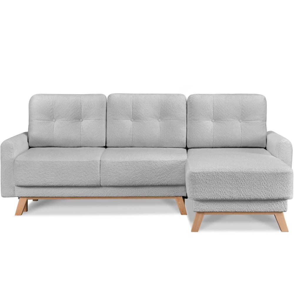 Wohnli Möbelsuche - Ecksofa rechts mit ausziehbarer Schlaf- und Liegefläche