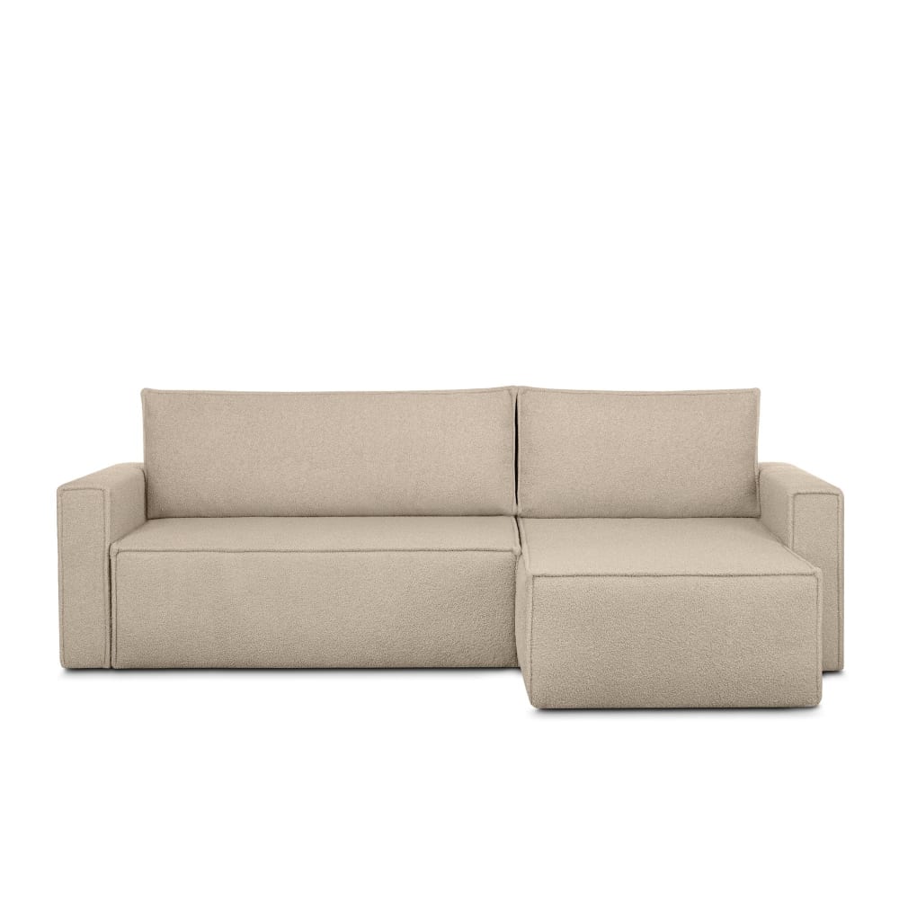 Wohnli Möbelsuche - Ecksofa Big links/rechts aus Bouclé-Stoff