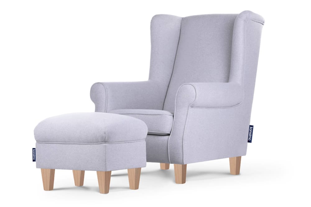 wohnli-moebel-suche-M23147405 Wohnli Möbelsuche - Ohrensessel Set inkl. Sitzhocker
