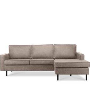 wohnli-moebel-suche-M23147422 Wohnli Möbelsuche - Loft Ecksofa rechts 4 Sitzer aus Leder und Mikrofaser
