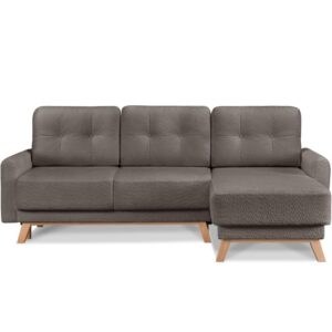 Wohnli Möbelsuche - Ecksofa rechts mit ausziehbarer Schlaf- und Liegefläche