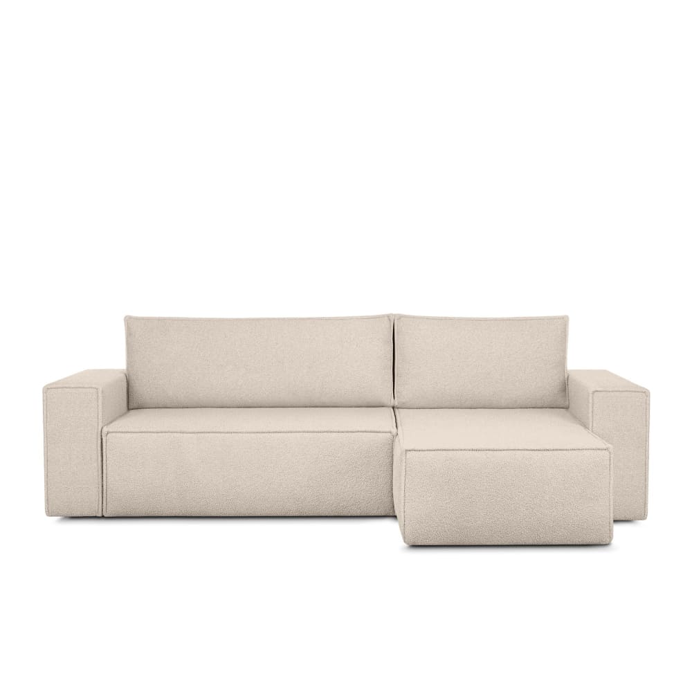 Wohnli Möbelsuche - Ecksofa Big links/rechts aus Bouclé-Stoff