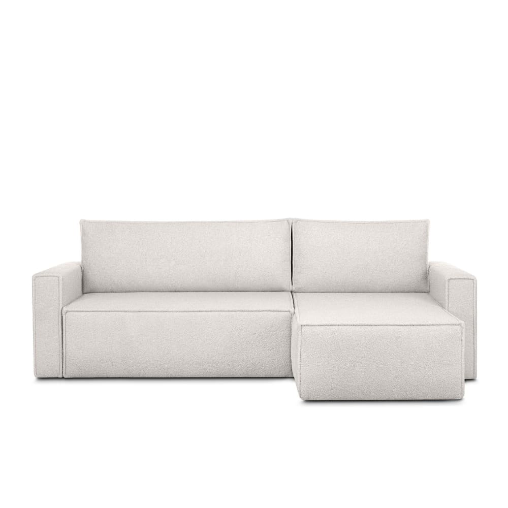 Wohnli Möbelsuche - Ecksofa Big links/rechts aus Bouclé-Stoff
