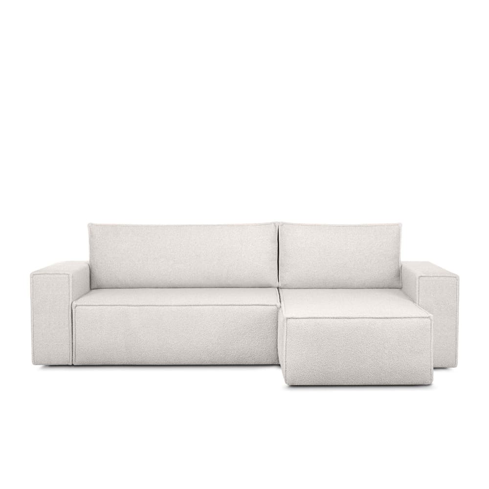 Wohnli Möbelsuche - Ecksofa Big links/rechts aus Bouclé-Stoff