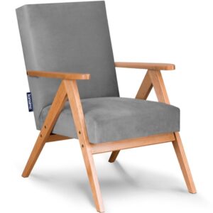 wohnli-moebel-suche-M23147539 Wohnli Möbelsuche - Vintage Sessel gepolstert Echt-Holz-Rahmen