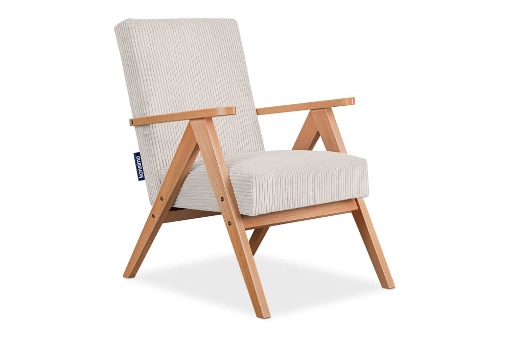wohnli-moebel-suche-M23147598 Wohnli Möbelsuche - Vintage Sessel gepolstert Echt-Holz-Rahmen