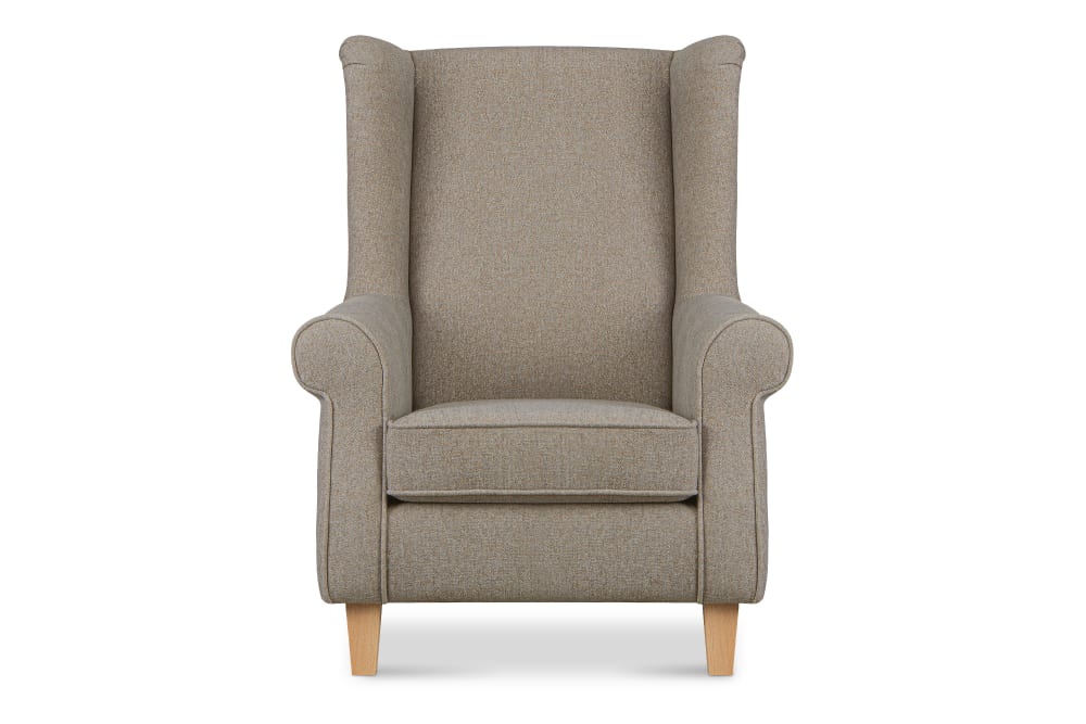 Wohnli Möbelsuche - Ohrensessel Massivholzbeine Buche