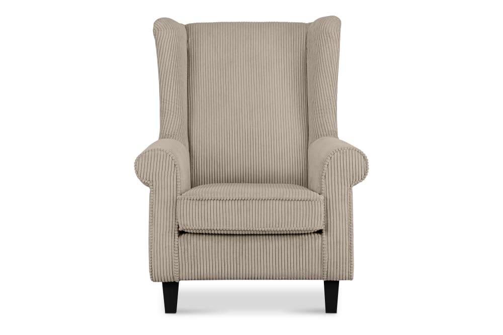 Wohnli Möbelsuche - Ohrensessel Kord-Bezug Petfriendly