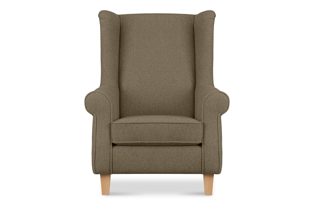 Wohnli Möbelsuche - Ohrensessel Massivholzbeine buche