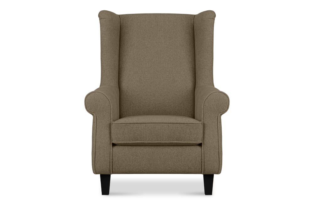 Wohnli Möbelsuche - Ohrensessel Massivholzbeine schwarz