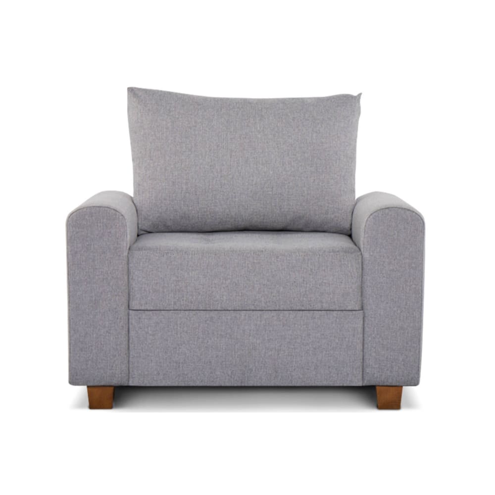 Wohnli Möbelsuche - Klassischer Sessel mit Sitzhocker