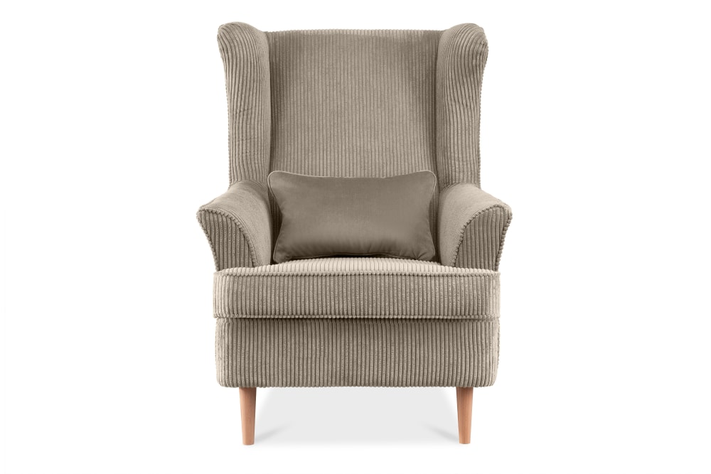 Wohnli Möbelsuche - Klassischer Sessel aus Stoff Cordsamt