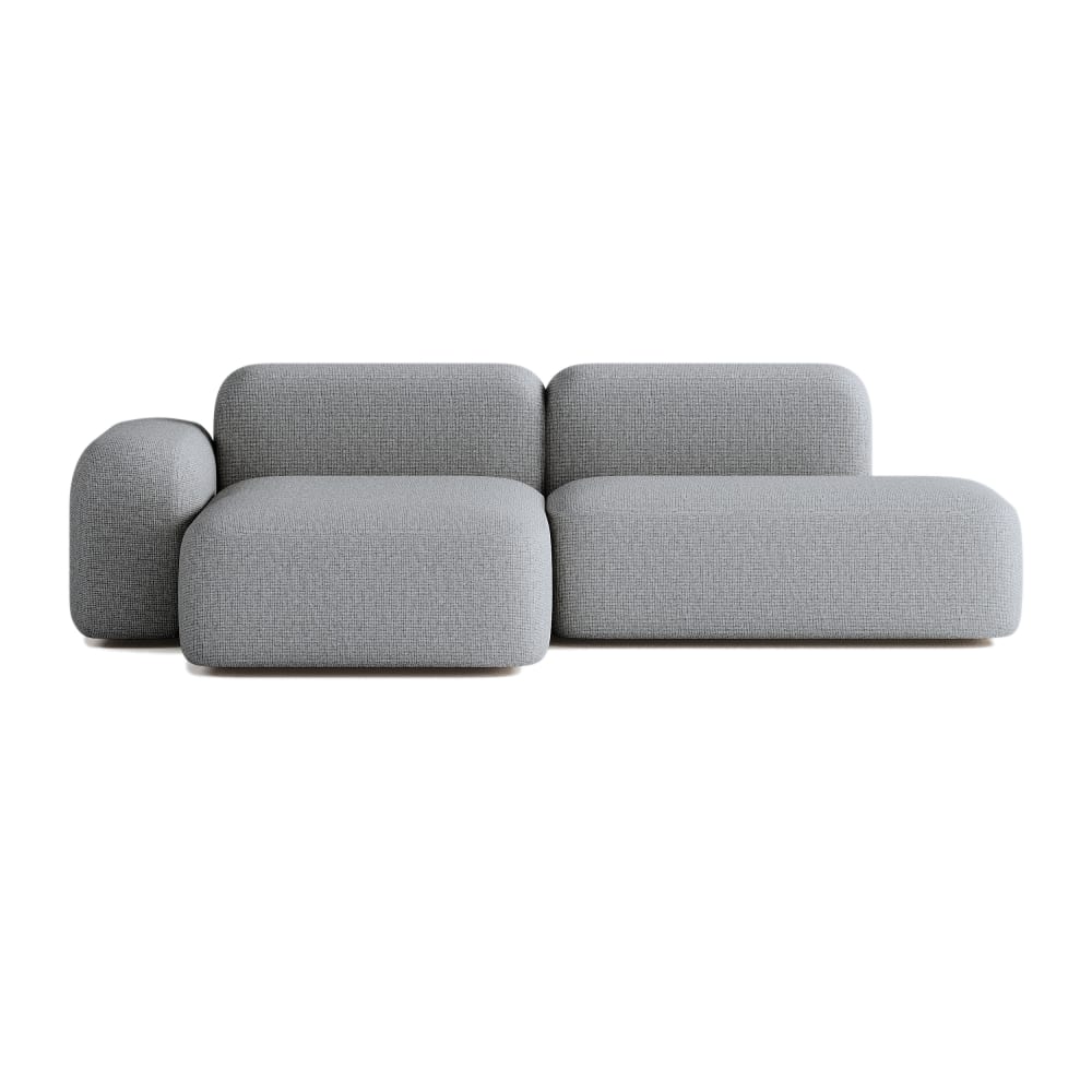Wohnli Möbelsuche - Modulares 3-Sitzer-Ecksofa aus Stoff