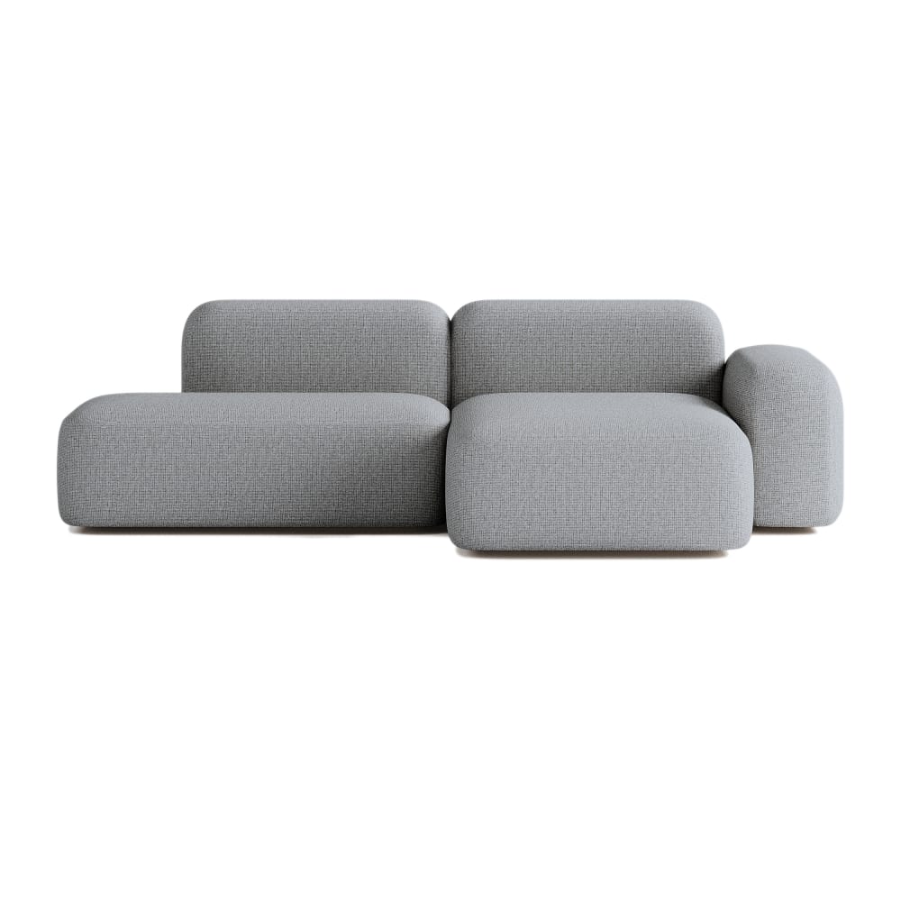Wohnli Möbelsuche - Modulares 3-Sitzer-Ecksofa aus Stoff