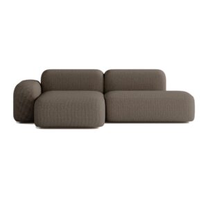 Wohnli Möbelsuche - Modulares 3-Sitzer-Ecksofa aus Stoff