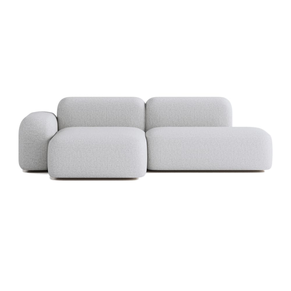 Wohnli Möbelsuche - Modulares 3-Sitzer-Ecksofa aus Stoff