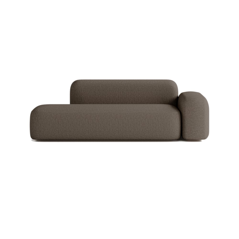 Wohnli Möbelsuche - Lineares 2/3-Sitzer-Sofa aus Stoff
