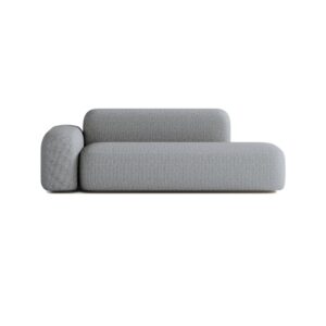 Wohnli Möbelsuche - Lineares 2/3-Sitzer-Sofa aus Stoff