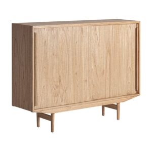 Mindi Holz Anrichte in brauner Farbe 150x37x111cm 150x111x37cm Holz Braun Kodu Möbel Esszimmermöbel Sideboards, Highboards & niedrige Anrichten
