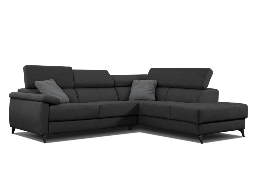 Wohnli Möbelsuche - Ecksofa 5-Sitzer mit verstellbare Kopfstützen