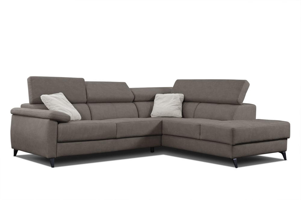 Wohnli Möbelsuche - Ecksofa 5-Sitzer mit verstellbare Kopfstützen