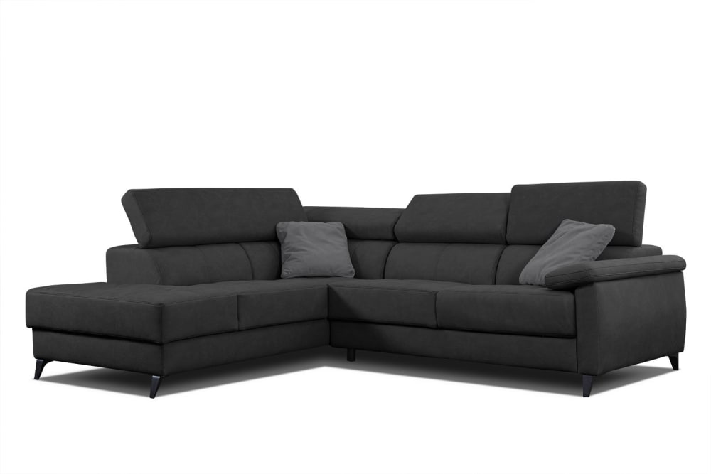 Wohnli Möbelsuche - Ecksofa 5-Sitzer mit verstellbare Kopfstützen