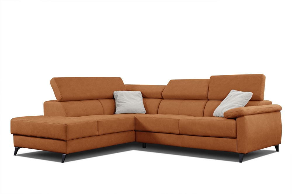 Wohnli Möbelsuche - Ecksofa 5-Sitzer mit verstellbare Kopfstützen