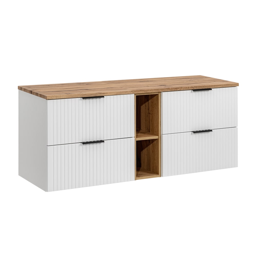 Wohnli Möbelsuche - Waschtischunterschrank 4 Schubladen