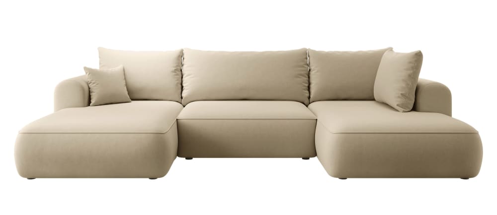 wohnli-moebel-suche-M23152433 Wohnli Möbelsuche - U-Form-Sofa mit Veloursbezug