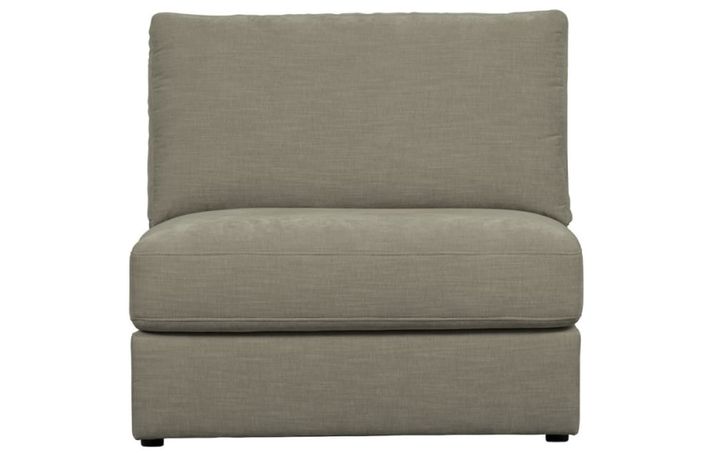 Wohnli Möbelsuche - Grauer Stoff Sessel aus 100 % Polyester