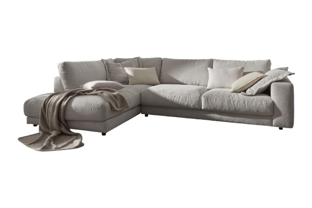 Wohnli Möbelsuche - Ecksofa aus Cord