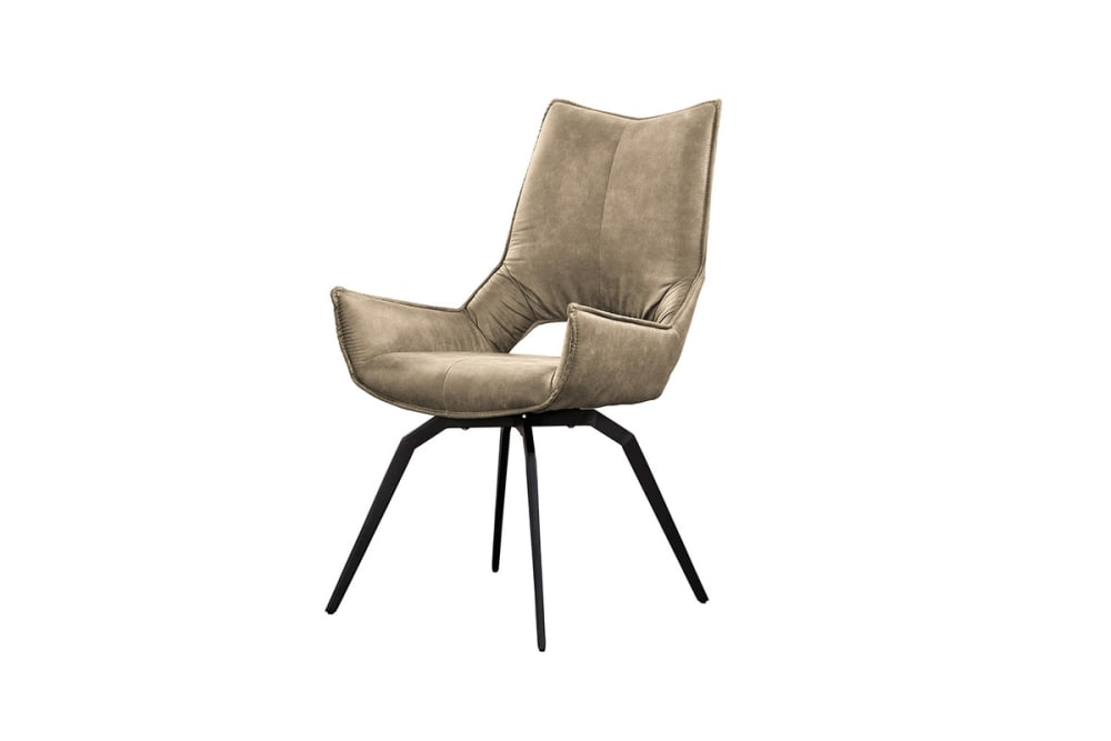 Wohnli Möbelsuche - Esszimmerstuhl aus Webstoff