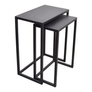 Wohnli Möbelsuche - 2er Set Beistelltische aus Metall