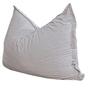 wohnli-moebel-suche-M23169608 Wohnli Möbelsuche - Abziehbares Pouf aus geripptem Samt 180 x 140 cm