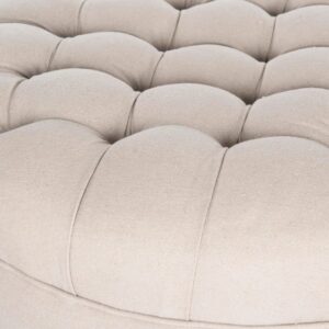 wohnli-moebel-suche-M23169779-1 Pouf aus birkenholz beige 70x47x70cm Holz Beige Safavieh Sofas und Sessel Sessel, Poufs und Fußbänke Sitzsäcke