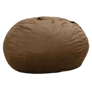 wohnli-moebel-suche-M23173107 Wohnli Möbelsuche - Abziehbares Pouf aus Mikro-Wildleder 140 cm