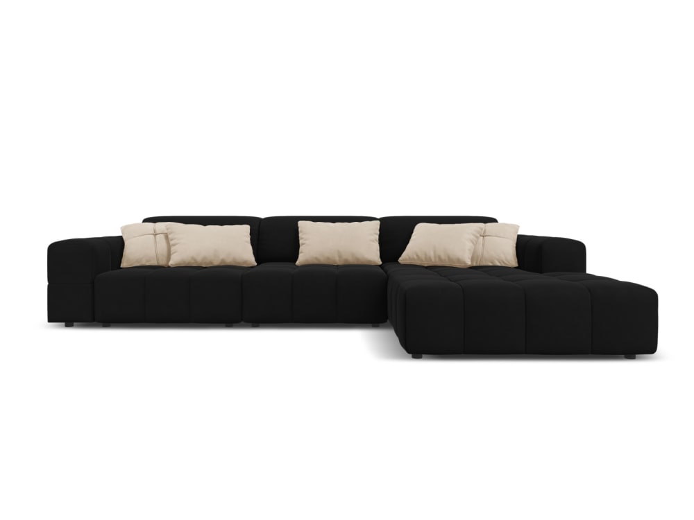 wohnli-moebel-suche-M23174263 Wohnli Möbelsuche - 4-Sitzer Ecksofa rechts aus Samt