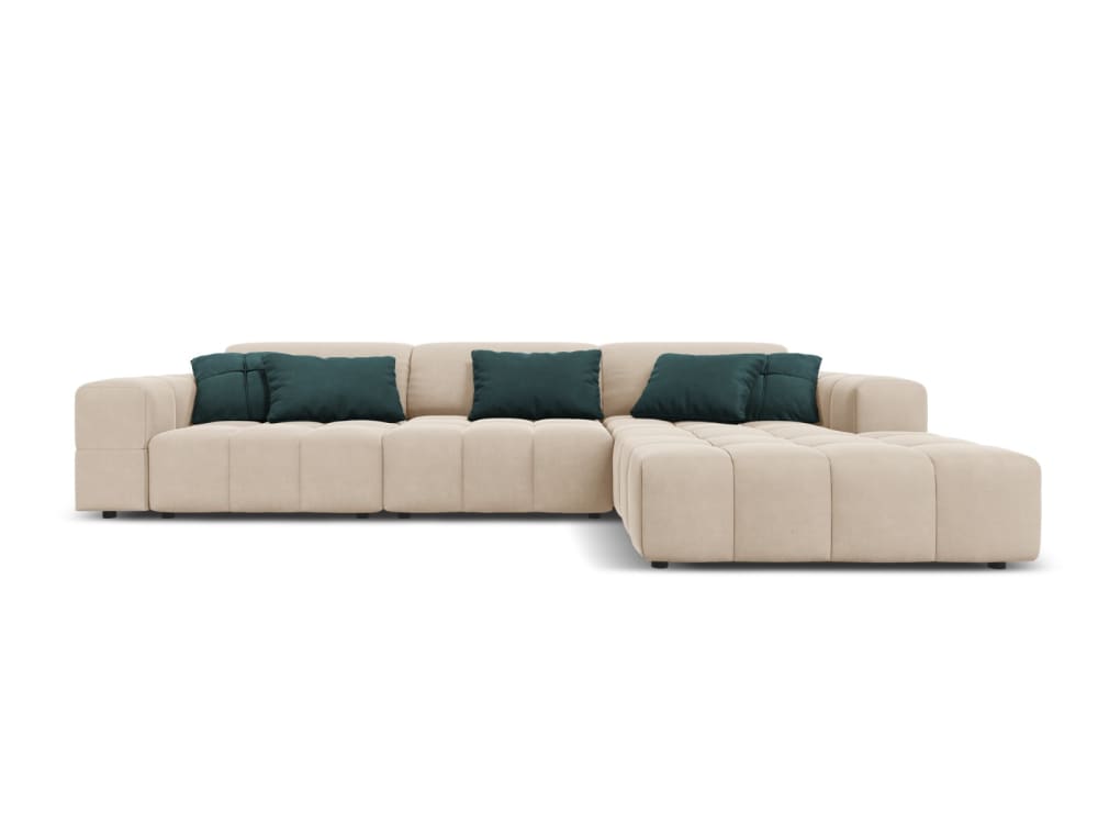 wohnli-moebel-suche-M23174267 Wohnli Möbelsuche - 4-Sitzer Ecksofa rechts aus Samt