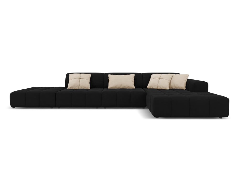 wohnli-moebel-suche-M23174272 Wohnli Möbelsuche - 5-Sitzer Ecksofa rechts aus Samt