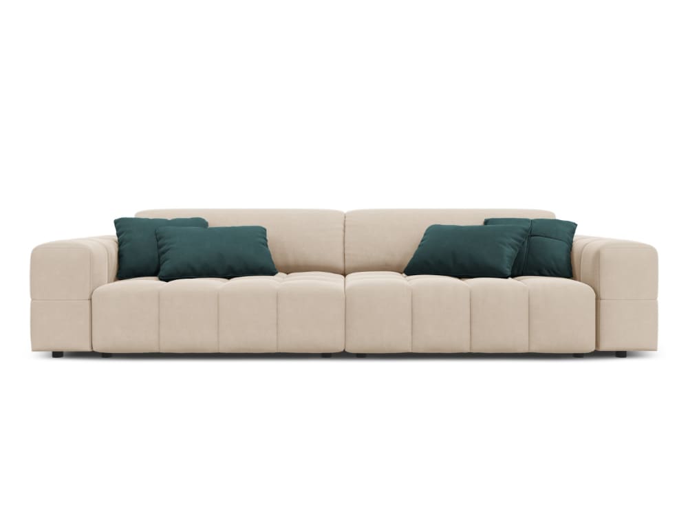 Wohnli Möbelsuche - 4-Sitzer Sofa aus Samt