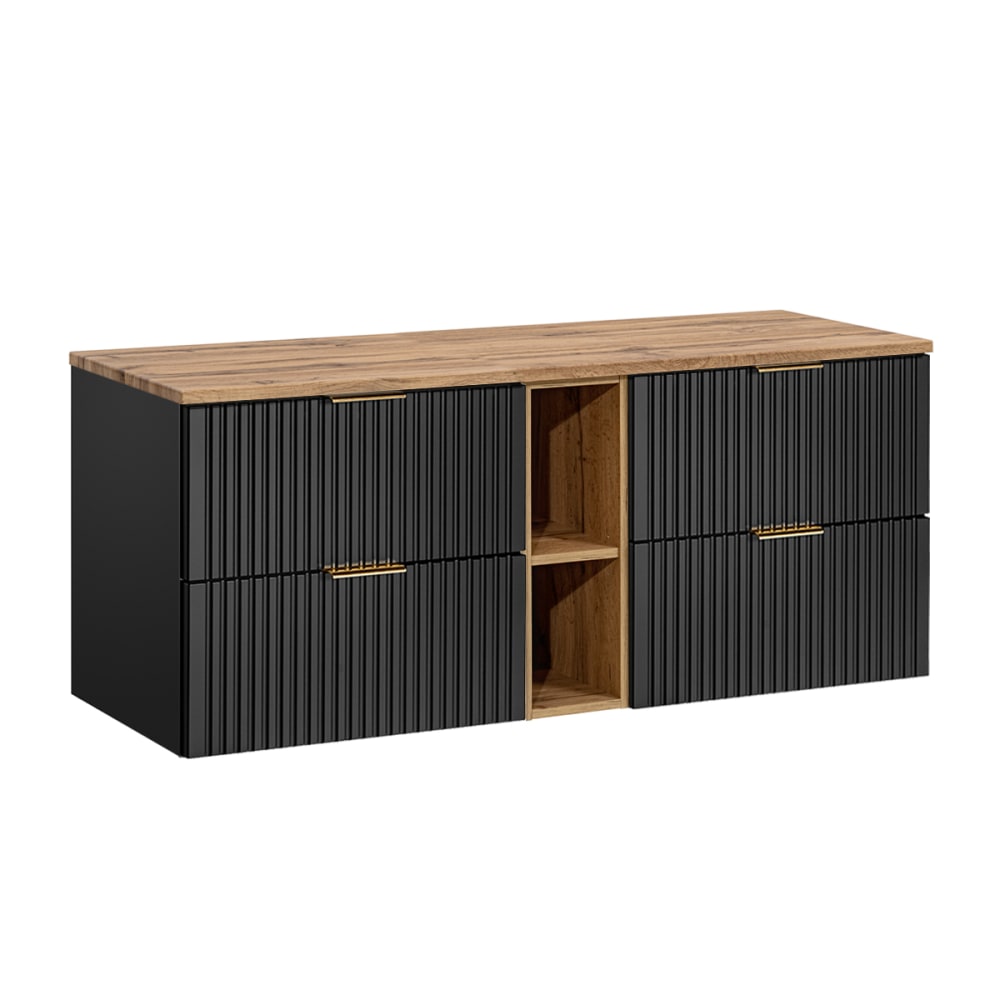 Wohnli Möbelsuche - Waschtischunterschrank 4 Schubladen