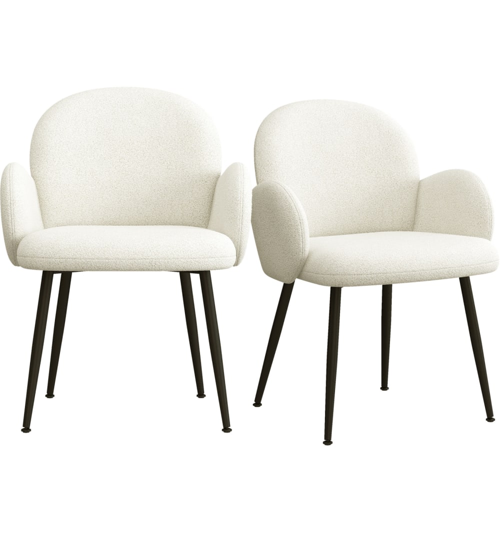 Wohnli Möbelsuche - Stoffstuhl Cozy Ecru (x2)