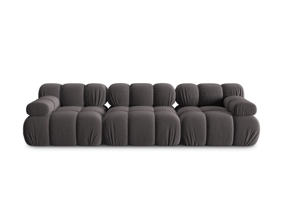 wohnli-moebel-suche-M24001596 Wohnli Möbelsuche - 3-Sitzer modulares Sofa aus Samt